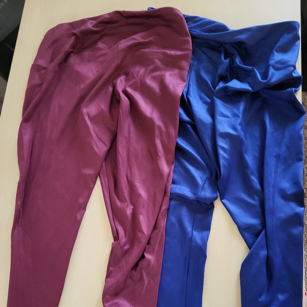 Two Pairs 2X Adidas Primegreen Aeroready Full Length Exercise Pants